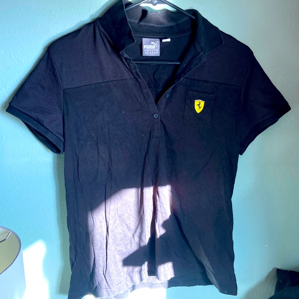 Puma Ferrari Black Shirt